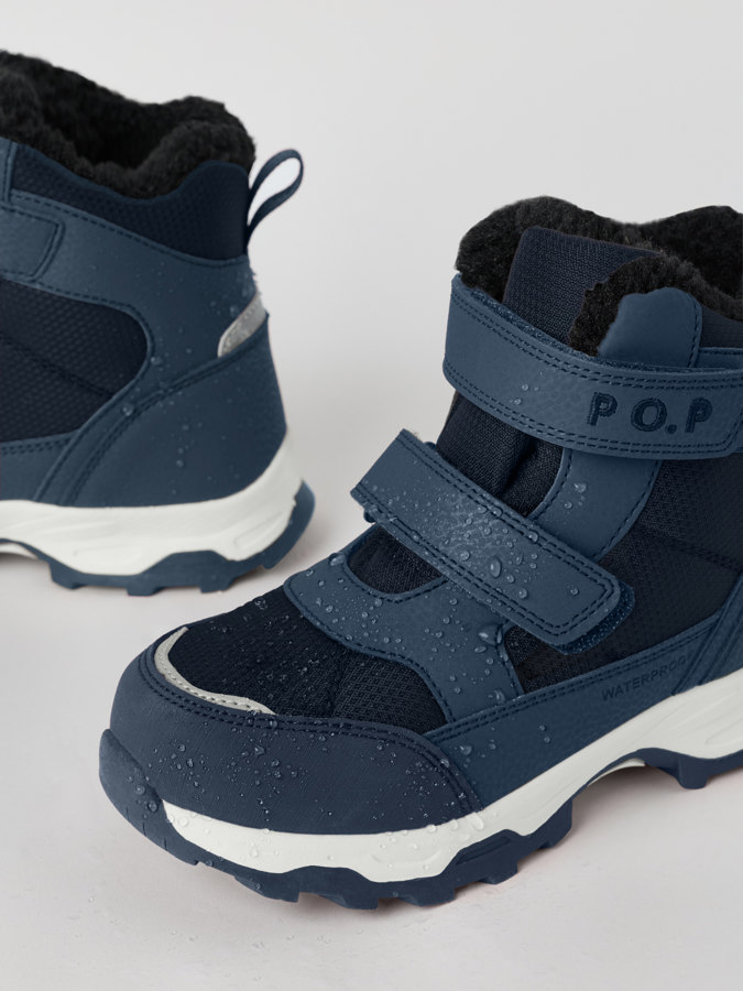 Wasserdichte gefütterte Winterstiefel