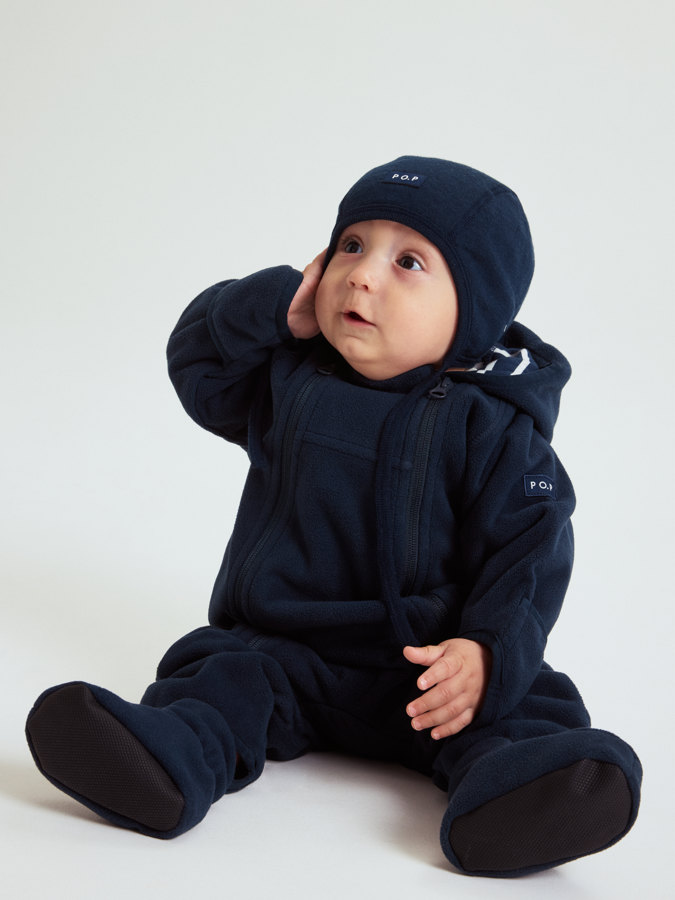 Winddichter Windfleece-Overall