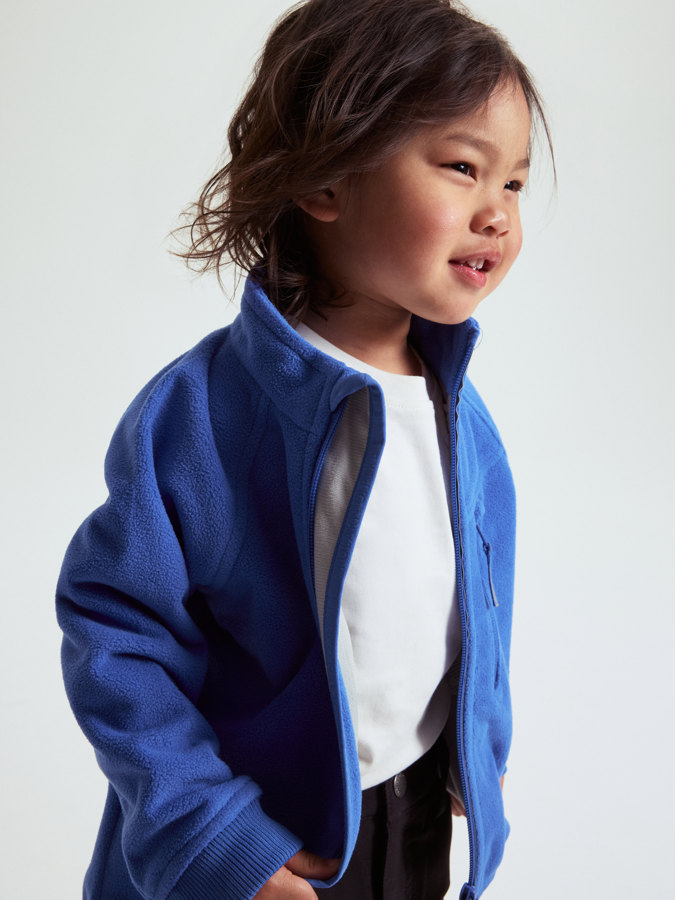 Winddichte Windfleece-Jacke