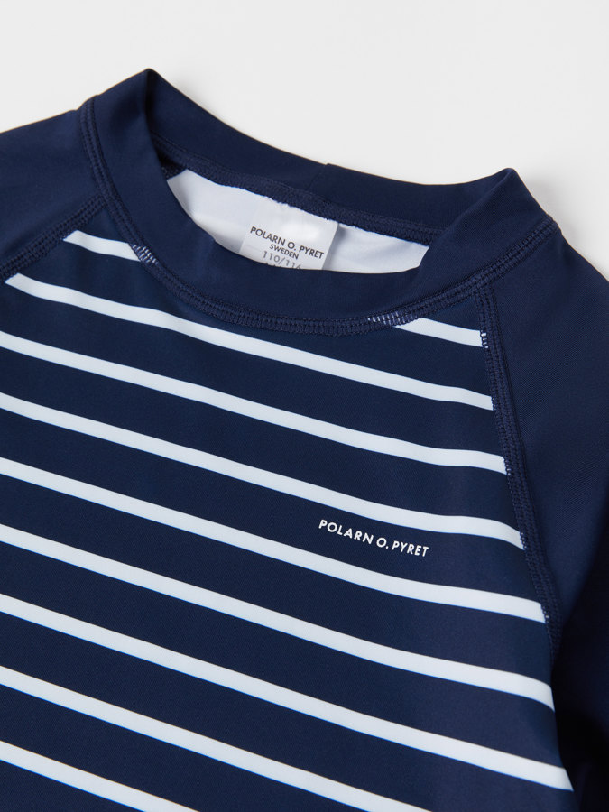 Gestreiftes UV-Shirt, Baby