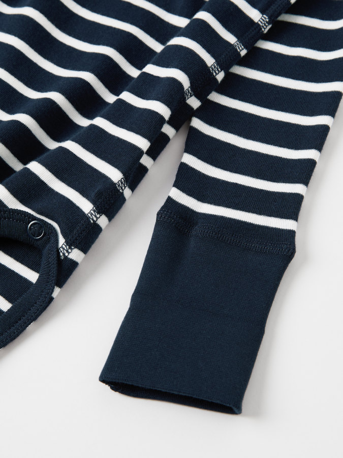 Wickelbody gestreift