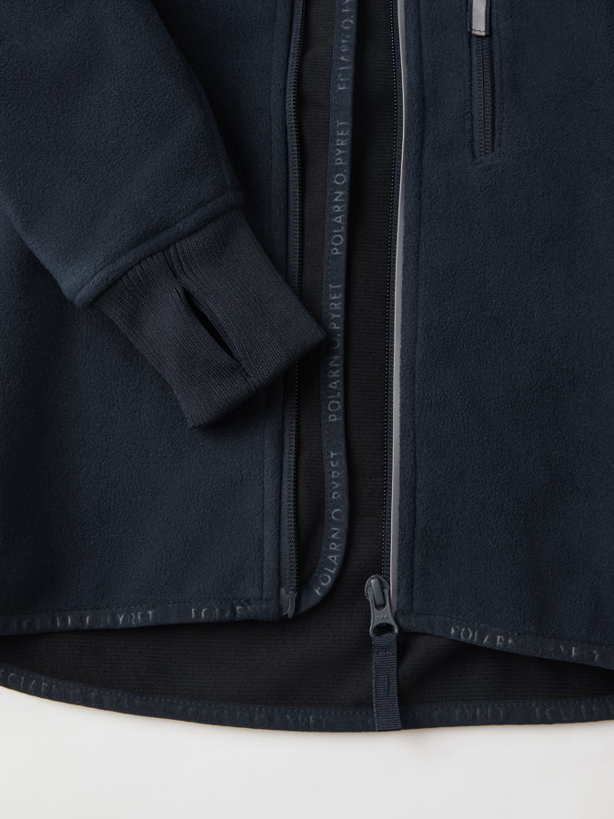 Winddichte Windfleece-Jacke