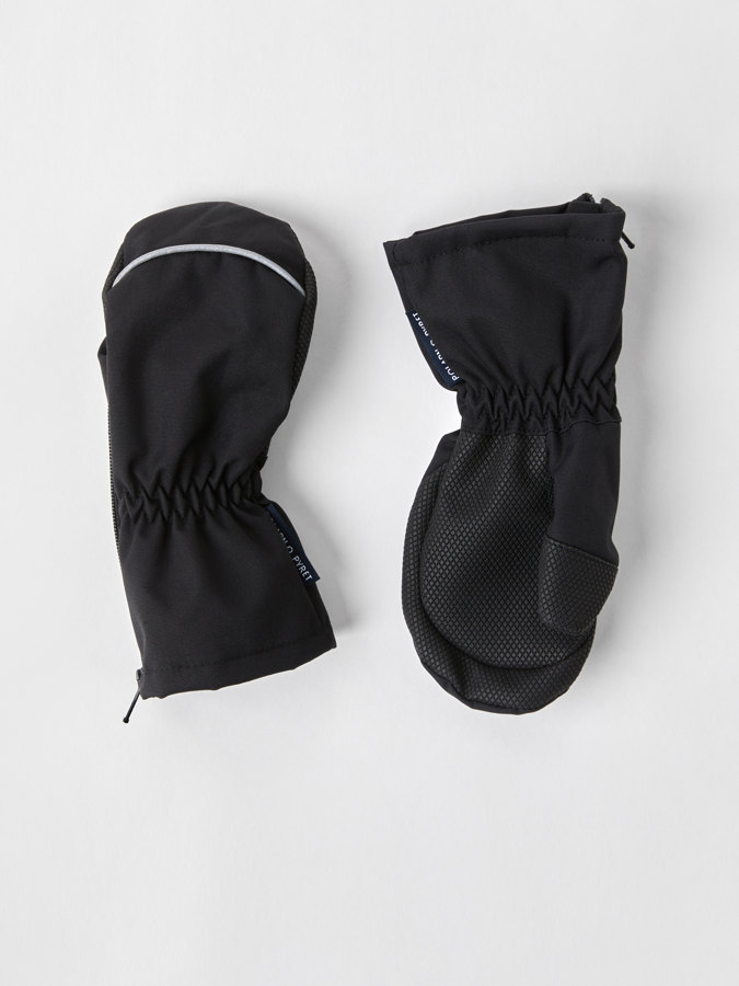 Winddichte Shell-Handschuhe mit Reißverschluss