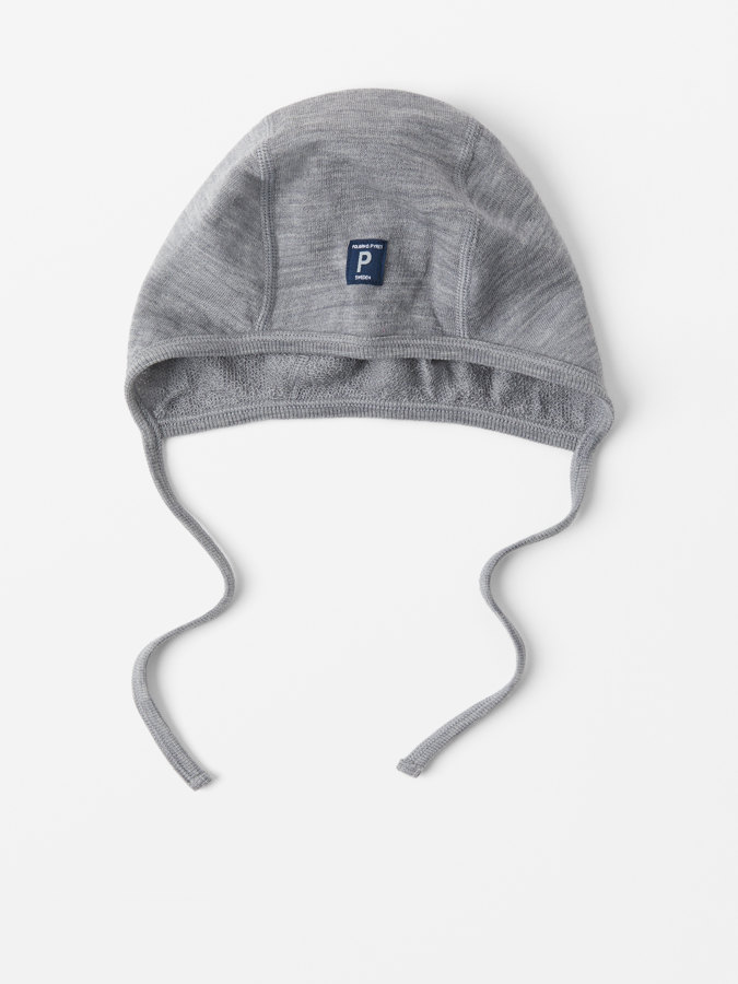 Erstlingsmütze Wollfrottee aus Merino