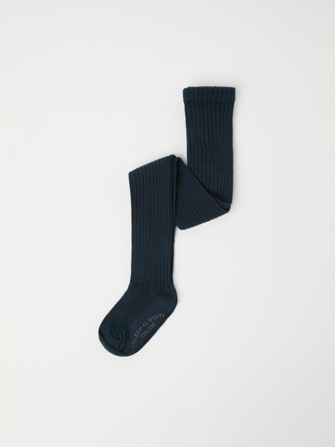 Rippstrick-Strumpfhose