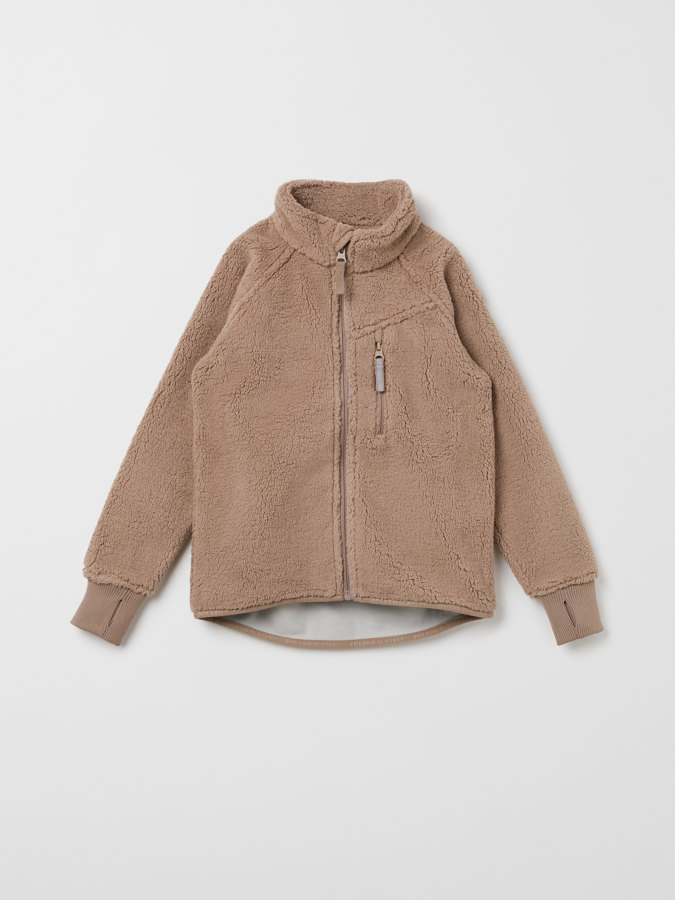 Winddichte Teddyfleecejacke
