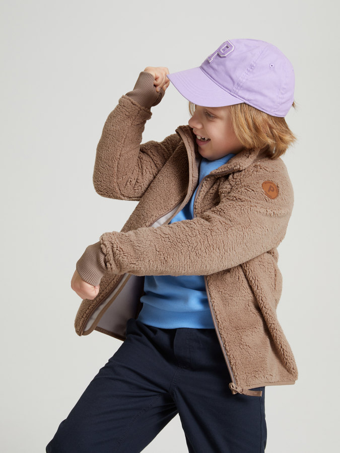 Winddichte Teddyfleecejacke