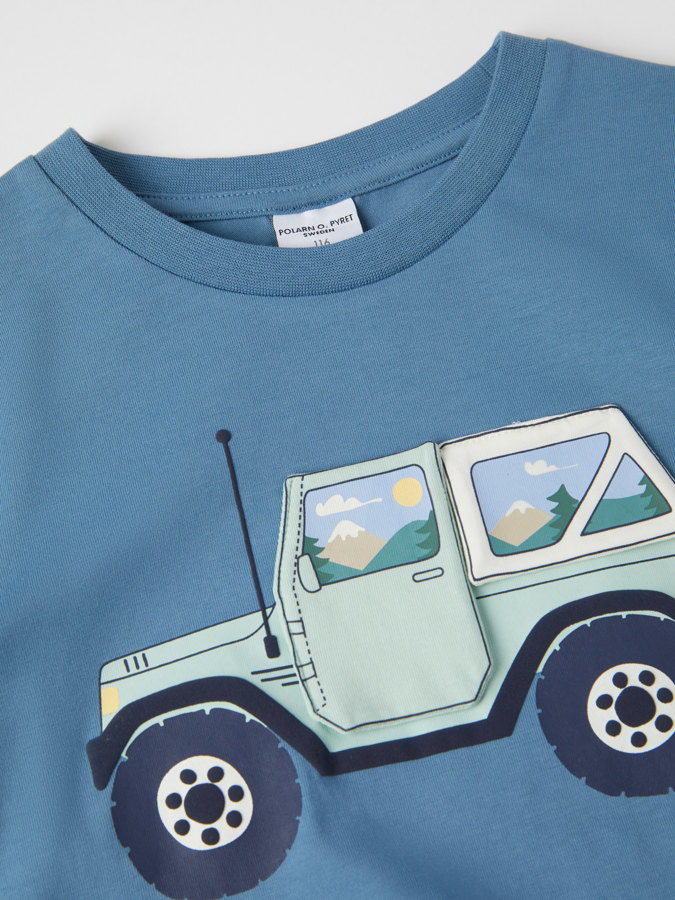 Langarm-T-Shirt, Automotiv