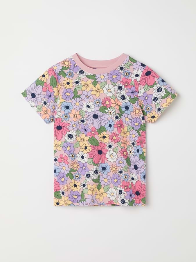 T-Shirt Blumenmotiv