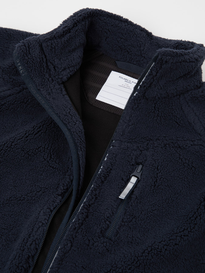 Winddichte Teddyfleecejacke