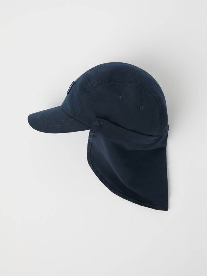 Gewebte UV-Kappe mit Nackenschutz Gewebte UV-Kappe mit Nackenschutz