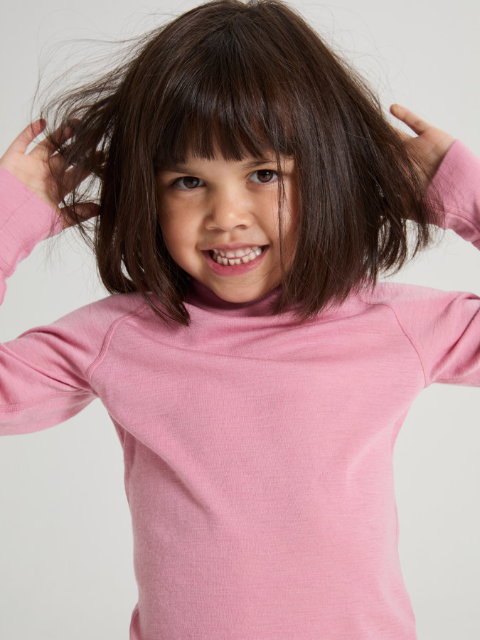 Langes Unterhemd aus Merinowolle Langes Unterhemd aus Merinowolle