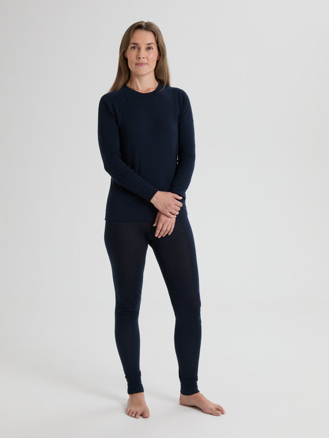 Lange Unterhose für Erwachsene aus Merinowolle