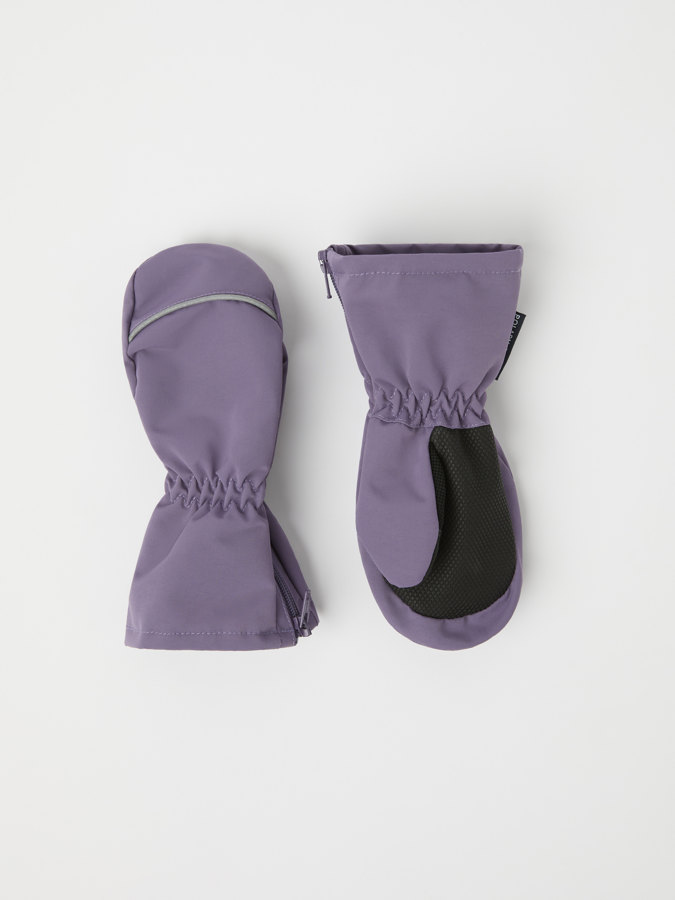 Winddichte Shell-Handschuhe mit Reißverschluss