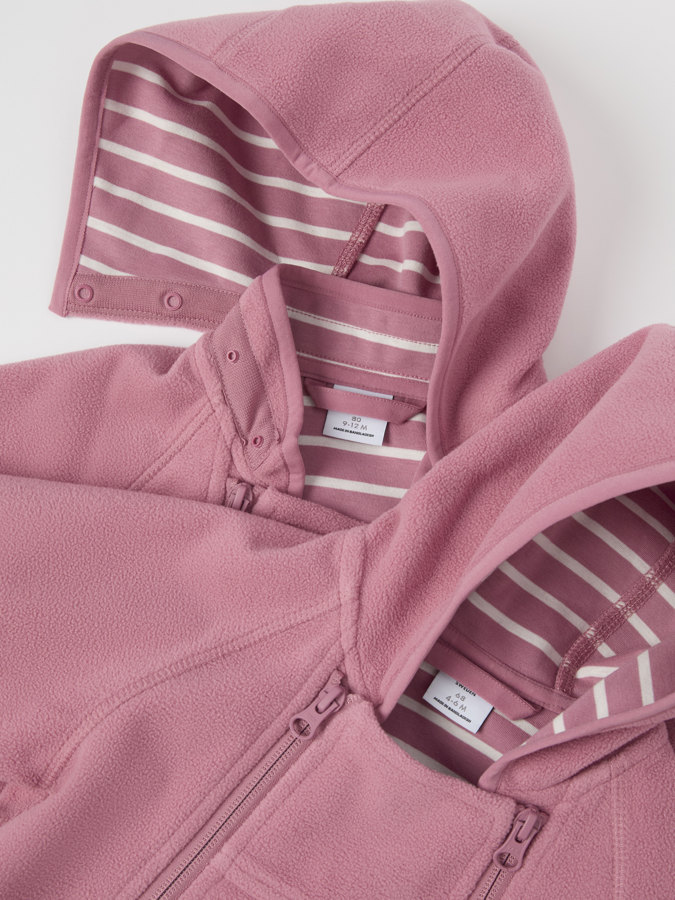 Winddichter Windfleece-Overall, einfarbig