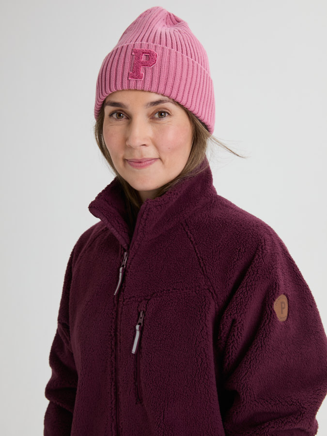 Winddichte Teddyfleecejacke mit Taschen für Erwachsene