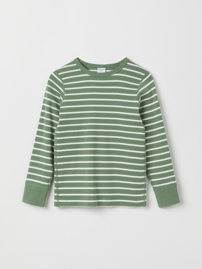 Langarm-T-Shirt, gestreift