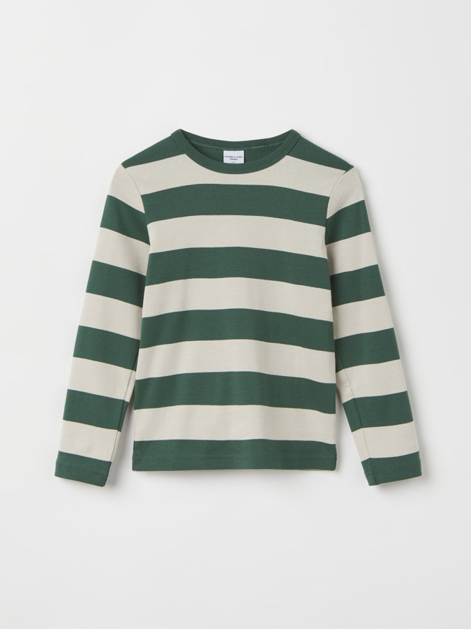 Langarm-T-Shirt, gestreift
