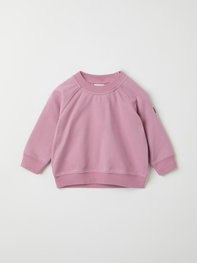 Sweatshirt, einfarbig