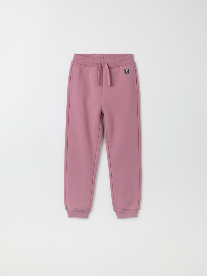 Jogginghose mit Taschen, einfarbig