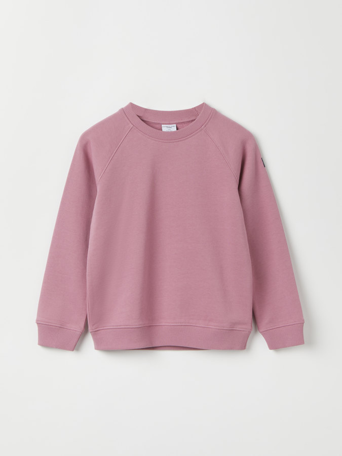 Sweatshirt, einfarbig