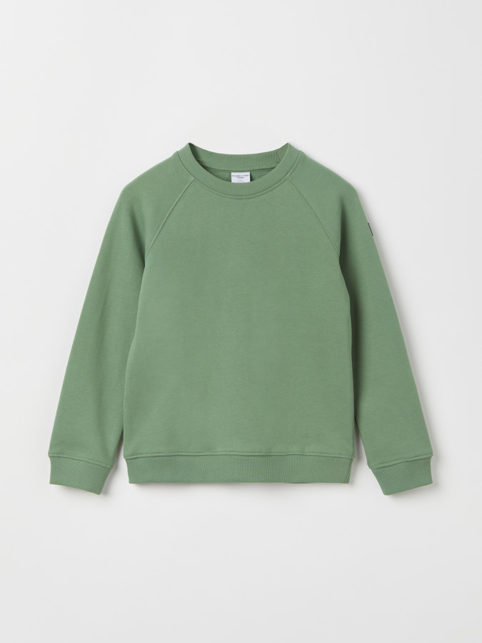 Sweatshirt, einfarbig