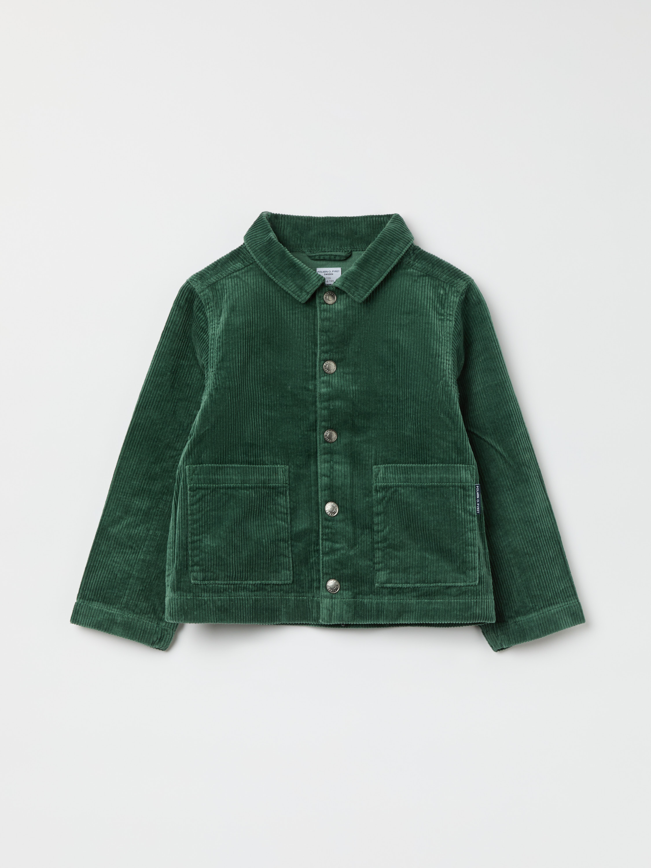 Cordjacke einfarbig Dunkelgrun Polarnopyret