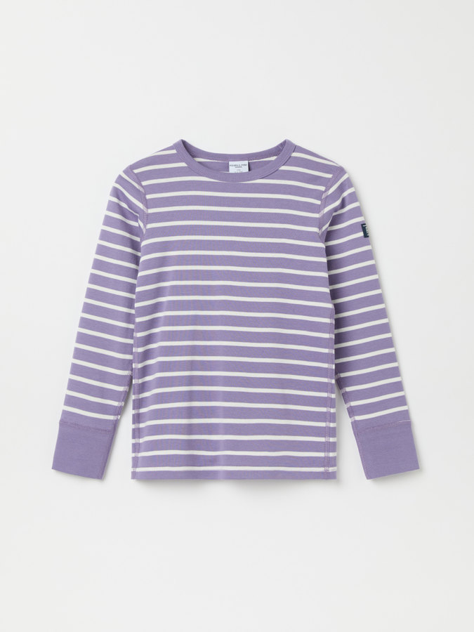 Langarm-T-Shirt, gestreift