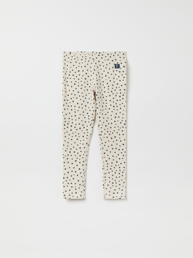Leggings, gepunktet
