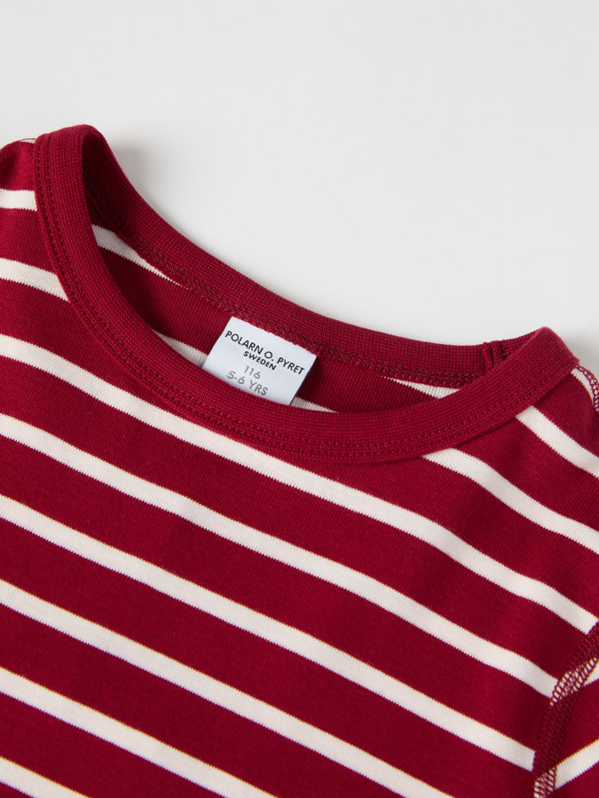Langarm-T-Shirt, gestreift