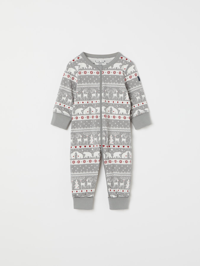 Schlafoverall, Jacquard