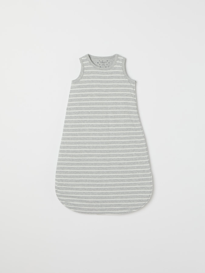 Wattierter Schlafsack, gestreift