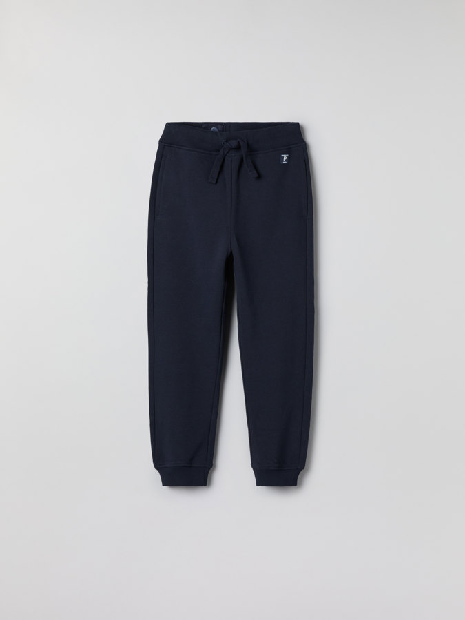 Jogginghose mit Taschen, einfarbig