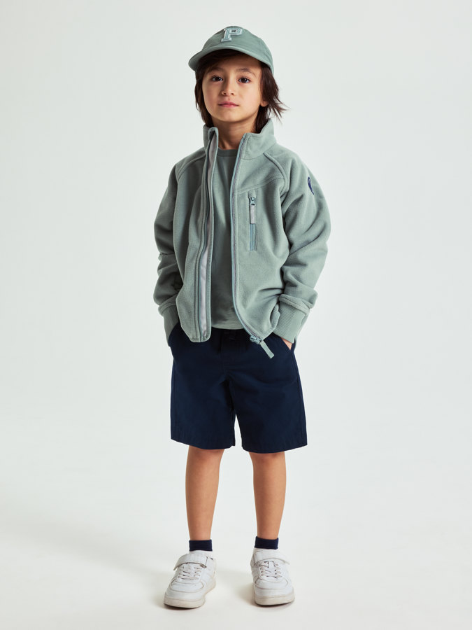 Winddichte Windfleece-Jacke