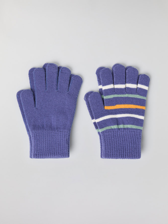 Gestrickte Fingerhandschuhe, 2er-Pack