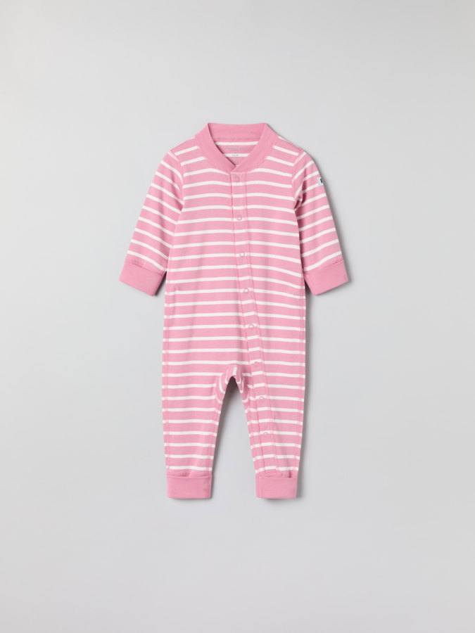 Jersey-Overall, gestreift