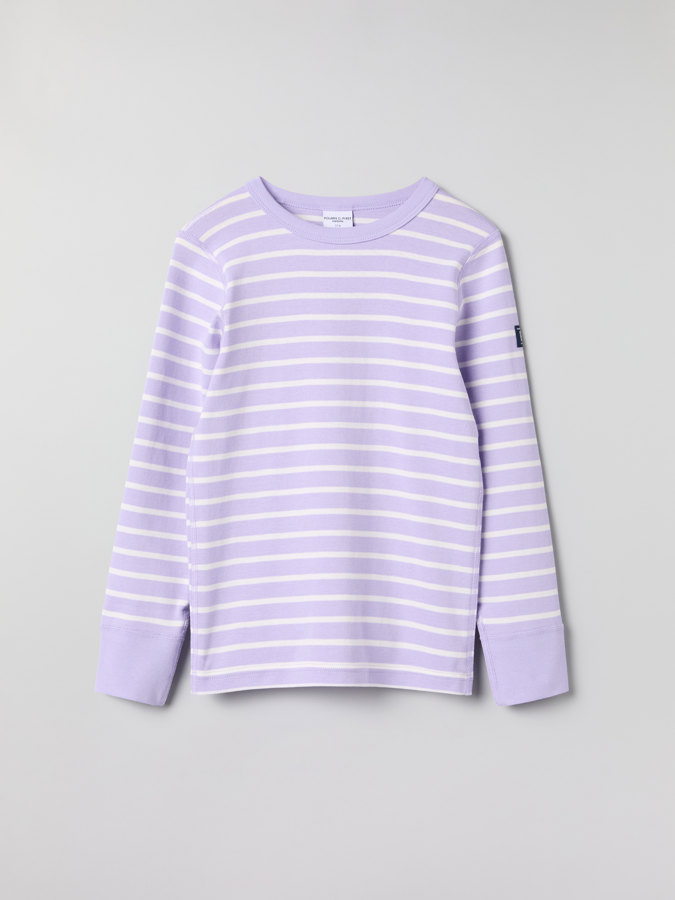 Langärmliges T-Shirt gestreift