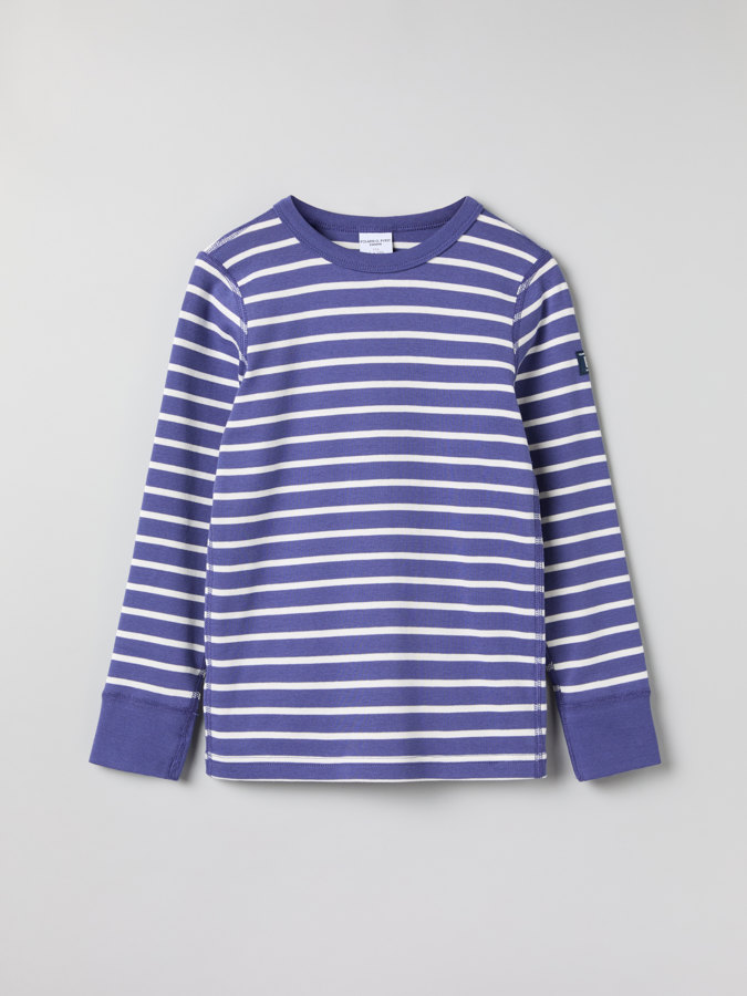 Langärmliges T-Shirt gestreift