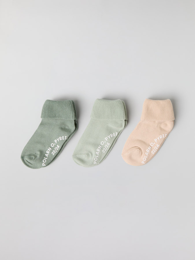 3er-Pack Söckchen mit rutschhemmenden Noppen 3er-Pack Söckchen mit rutschhemmenden Noppen