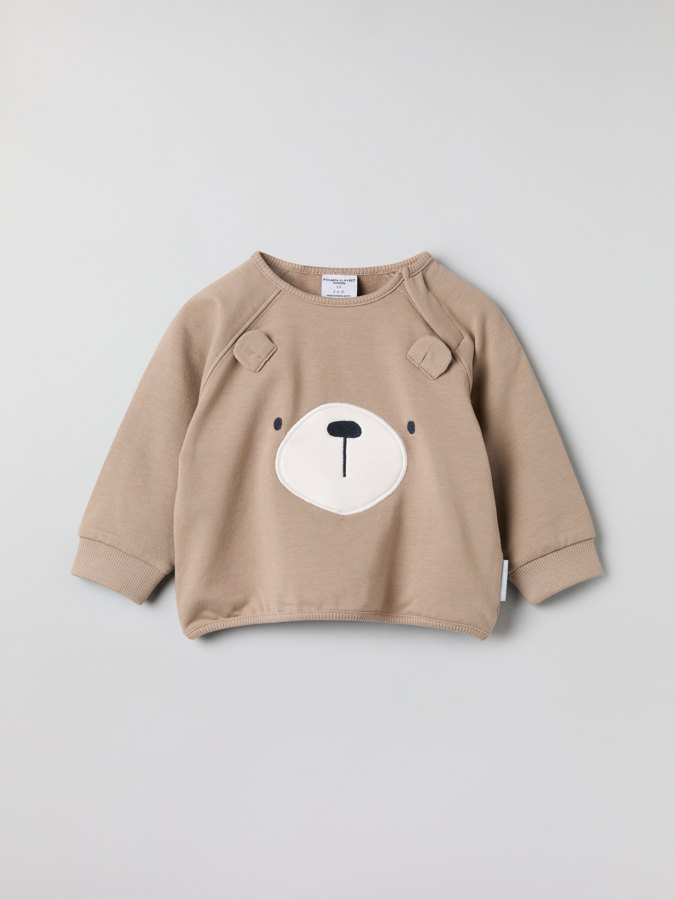 Sweatshirt, Bärenmotiv
