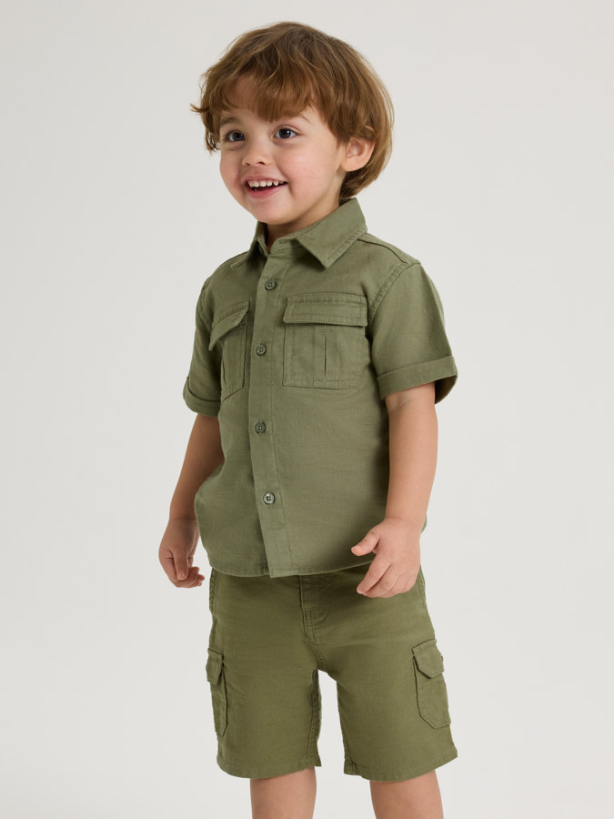 Gewebte Cargoshorts