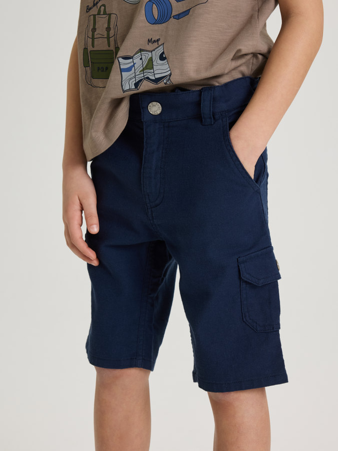 Gewebte Cargoshorts