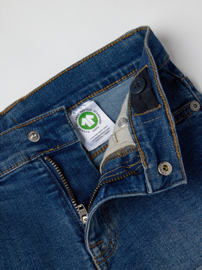 Jeansshorts mit Taschen