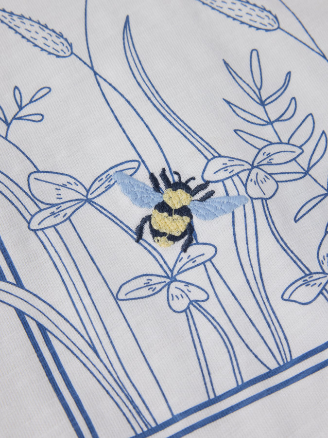 T-Shirt, Blumenmotiv