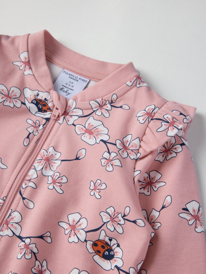 Sweatshirtoverall, Kirschblüten