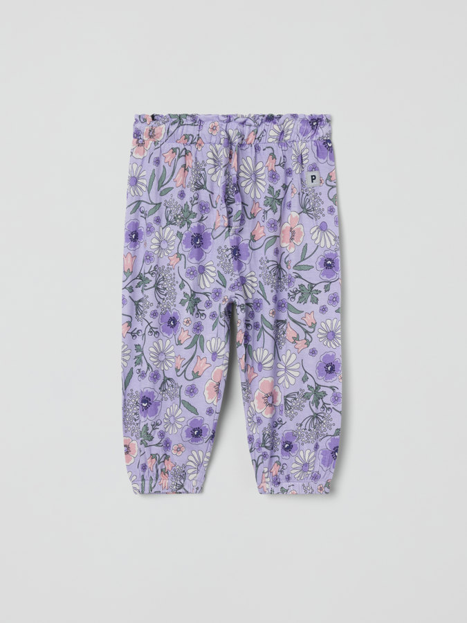Hose für Babys, Blumen