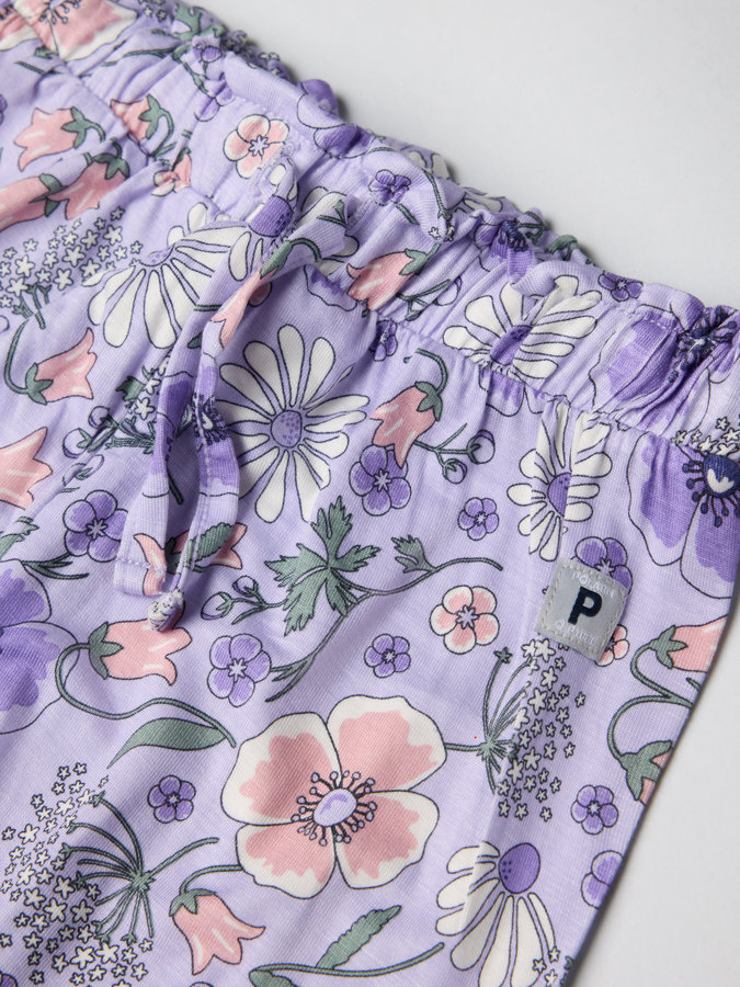 Hose für Babys, Blumen