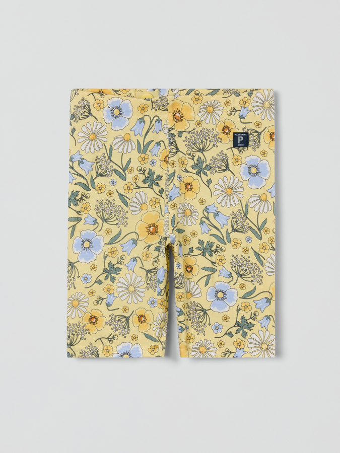 Radlerhose, Blumenmotiv