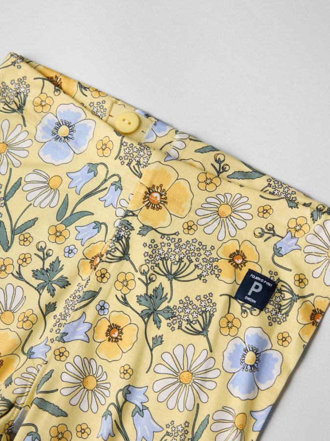 Radlerhose, Blumenmotiv