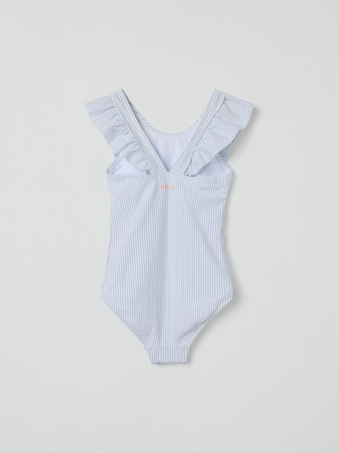 Badeanzug, gestreift Badeanzug, gestreift